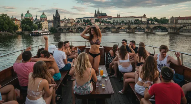 Experiences in Prague - Prague Strip Boat Party
