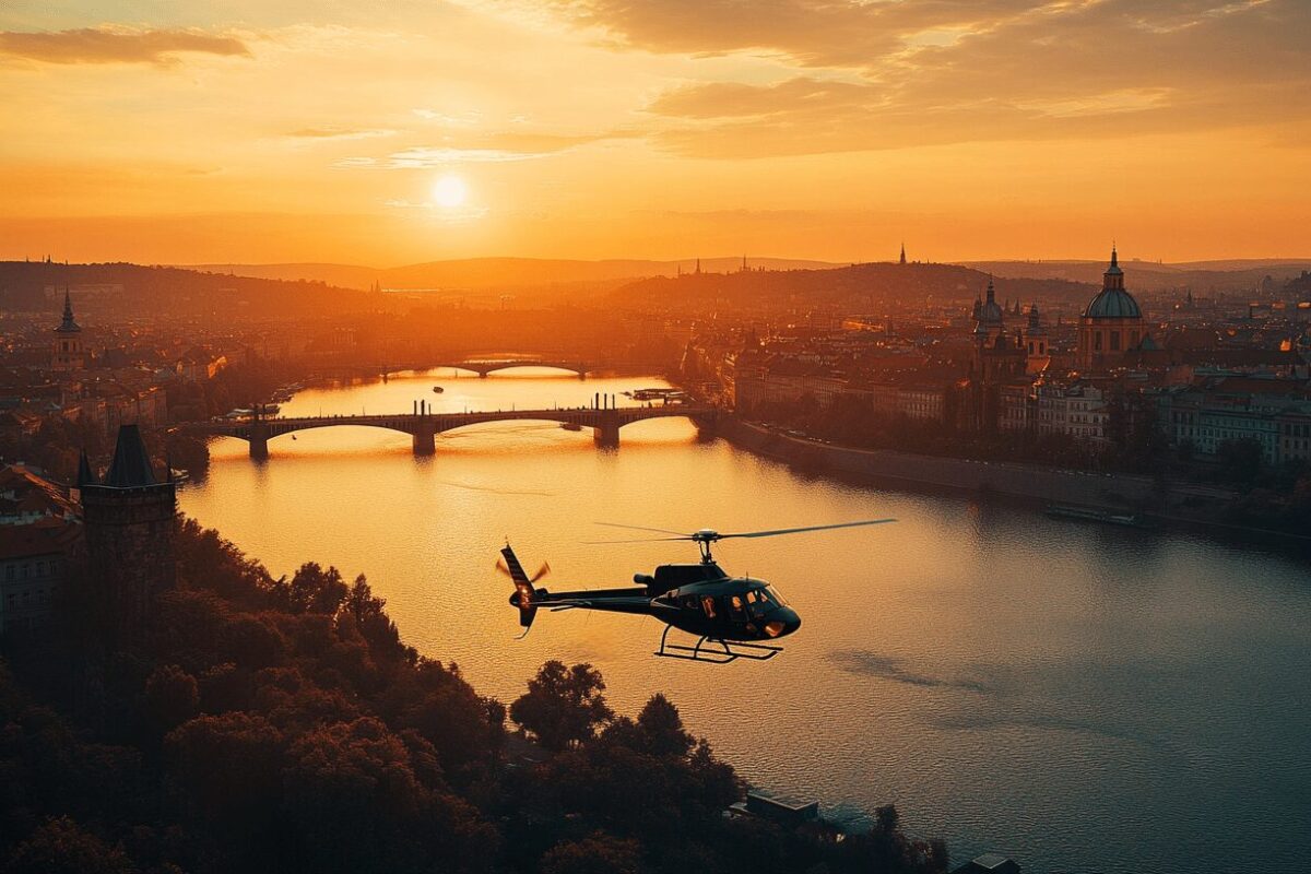 XperienceCzech Helicopter Tour Over Prague XperienceClub