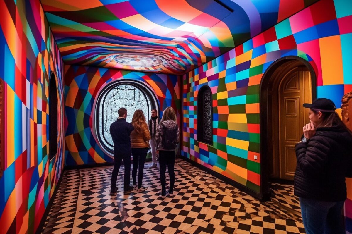 Photo_of_a_group_of_people_at_an_optical_illusion_musem_in_Prague